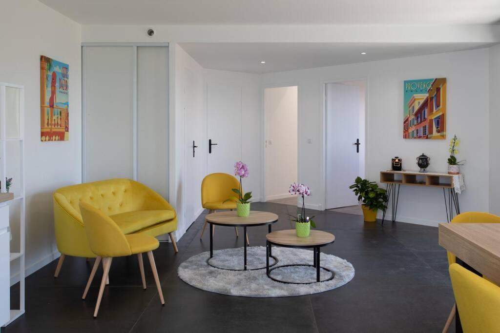 Echapee Belle - Vinayard View - Jacuzzi Bbq - Parking Daire Nice Dış mekan fotoğraf